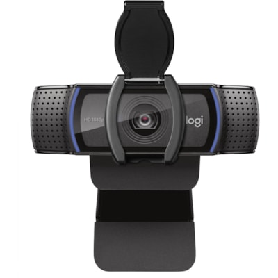 Logitech C920S Webcam - 2.1 Megapixel - 30 fps - USB 3.1 - 1 Each - 1920 x 1080 Video - Auto-focus - 78° Angle - 1.2x Digital Zoom - Microphone - For Notebook, Monitor  