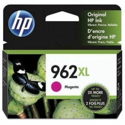 HP 962XL Original High Yield Inkjet Ink Cartridge - Magenta - 1 Each - 1600 Pages HIGH YIELD 1600 PAGES