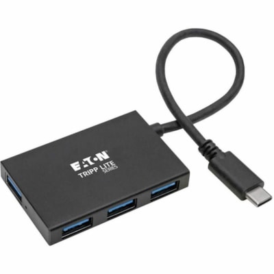 Tripp Lite series U460-004-4A-AL USB 3.1 C Hub, 5 Gbps, Aluminum Housing - USB Type C - External - 4 USB Port(s) - 4 USB 3.1 Port(s) - PC, ChromeOS, Mac PACT USB 3.1 ALUMINUM 