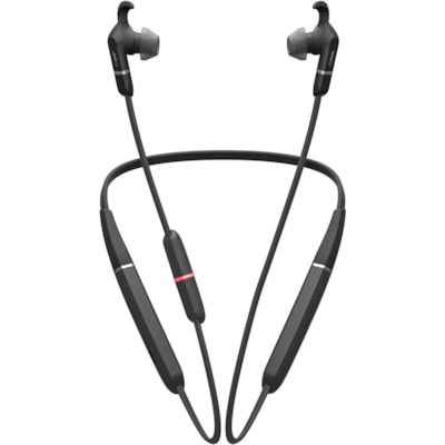 Jabra EVOLVE 65e MS Earset - Stereo - Wireless - Bluetooth - 98.4 ft (30 m) - 20 Hz to 20 kHz - Behind-the-neck, Earbud - Binaural - In-ear - Noise Cancelling Microphone - Noise Canceling - Black 0 - 2 Year Warranty 