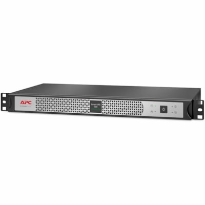 APC by Schneider Electric Smart-UPS 500VA Rack-mountable UPS - 1U Rack-mountable - AVR - 3 Hour Recharge - 2.70 Minute Stand-by - 120 V Input - 120 V AC Output - Sine Wave - Serial Port - 4 x NEMA 5-15R Receptacle(s) - 4 x Battery/Surge Outlet  
