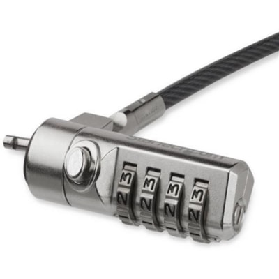 StarTech.com 6.5ft Laptop Cable Lock - 4 Digit Combination Anti-Theft Security Lock for K-Slot Desktop/Computer/Device -Vinyl Coated Steel - 6.5ft Combination laptop cable lock for Kensington style K-Slot - 4-digit resettable code - Secure laptops/computers/desktops/monitors - Anti-theft vinyl coate  KIT 