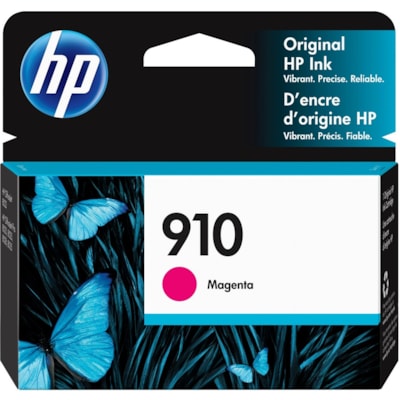 HP 910 Original Standard Yield Inkjet Ink Cartridge - Magenta - 1 Each - 315 Pages YIELD 315 PAGES 