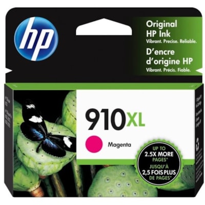 HP 910XL Original High Yield Inkjet Ink Cartridge - Magenta - 1 Each - 825 Pages HIGH YIELD 825 PAGES 