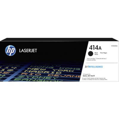 HP 414A Original Laser Toner Cartridge - Black - 1 Each - 2400 Pages STANDARD YIELD 2 400 PAGES