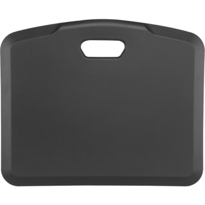 Amer Mounts - Tapis anti-stress EZMAT2218 - Sol - longueur de tapis 22 po (558,80 mm) x largeur de tapis 18 po (457,20 mm) x épaisseur de tapis 0,750 po (19,05 mm) - Rectangulaire - Mousse polyuréthane, Caoutchoutée, Gel - Noir NG MAT 22X18 