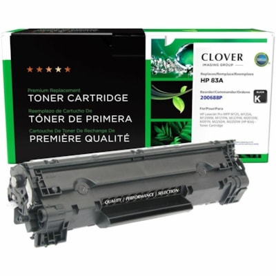 CIG Remanufactured Laser Toner Cartridge 83A (HP 83A, HP CF283A) - Black - 1 Each - 1,500 Pages 1500 PGS 