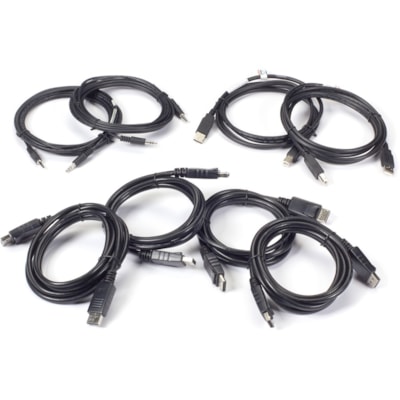 Kit câble SKVMCBL-DHDP-6 Black Box - 1 splayPort Cable Kit - 6-ft 