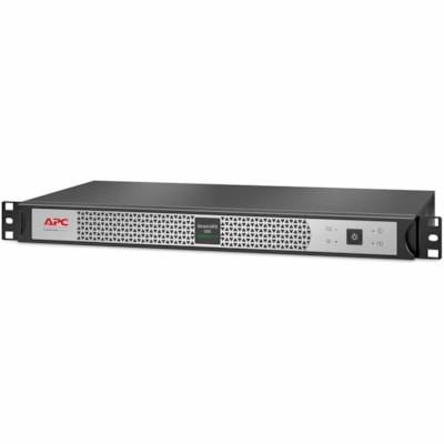 APC by Schneider Electric Smart-UPS 500VA Rack/Floor Mountable UPS - 1U Rack-mountable - AVR - 3 Hour Recharge - 2.70 Minute Stand-by - 120 V Input - 120 V AC Output - Sine Wave - Serial Port - 4 x NEMA 5-15R Receptacle(s) - 4 x Battery/Surge Outlet - SmartConnect  