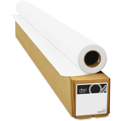 dtec 26 lb Bond Paper Roll - 36" (914.40 mm) x 150 ft (45.72 m) - 26 lb (11793.40 g) Basis Weight - Matte - White - 1 / Roll 1 ROLL/BOX 98GSM 
