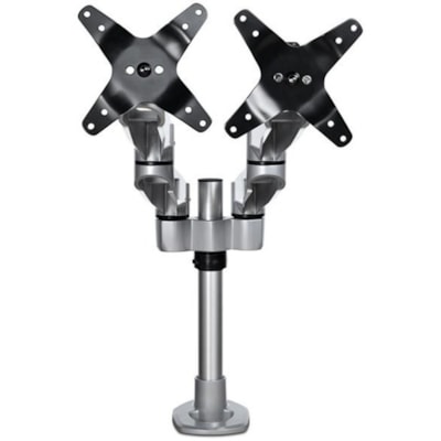 StarTech.com Desk Mount Dual Monitor Arm, Premium Articulating Desktop VESA Mount up to 27" (17.6lb/8kg) Displays, Height Adjustable - VESA 75x75/100x100mm heavy duty dual monitor mount for two displays up to 30in (22lb) each - Ergonomic height adjustable/Horizontal Articulating/360 rotating/tilt/sw RMNT 