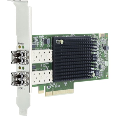 Lenovo ThinkSystem Emulex LPe35000 32Gb 1-port PCIe Fibre Channel Adapter - PCI Express 4.0 x8 - 32 Gbit/s - 1 x Total Fibre Channel Port(s) - SFP+ - Plug-in Card GB 1-PORT 