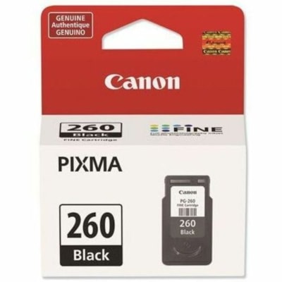 Canon PG-260 Original Inkjet Ink Cartridge - Black - 1 Pack - Inkjet - 1 Pack COMPATIBLE WITH PIXMA TS5320 