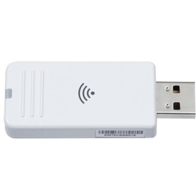 Epson V12H005A02 IEEE 802.11b/g/n Wi-Fi Adapter for Display, Projector - USB Type A - 2.40 GHz ISM - External the BrightLink 1485FI Projecto r