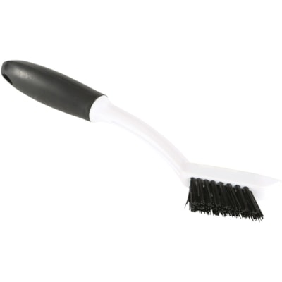Globe 9" Soft Grip Tile & Grout Brush - 10" (254 mm) Overall Length - 1 Each HARD  STIFF BRISTLES DURABLE HANDLE