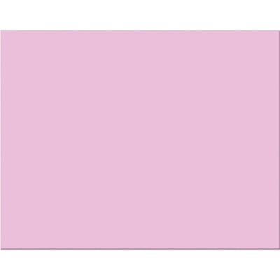 Pacon Bristol Board - Art Project, Poster - 22" (558.80 mm) Width x 12 mil (0.30 mm) Thickness x 28" (711.20 mm) Length - Pink - 25 / Pack 22.5X28.5 