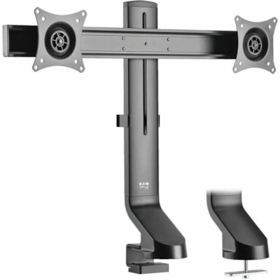 Tripp Lite series DDR1727DC Desk Mount for Monitor, Flat Panel Display, TV - Black - 2 Display(s) Supported - 27" Screen Support - 15.43 lb (7000 g) Load Capacity - 75 x 75, 100 x 100 - Steel  MNT 