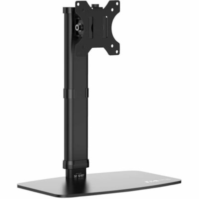 Tripp Lite series DDV1727S Single-Display Monitor Stand, 17" to 27" Monitors - Up to 27" Screen Support - 13.23 lb (6000 g) Load Capacity - 21.26" (540 mm) Height x 12.60" (320 mm) Width x 7.87" (200 mm) Depth - Desktop, Tabletop, Freestanding - Powder Coated - Steel - Black  MNT 