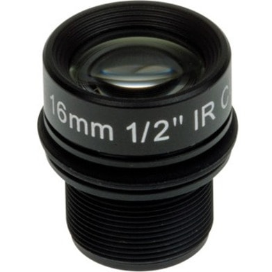 AXIS - 16 mm (0.63")f/1.8 - Fixed Lens for M12-mount - Designed for Surveillance Camera h M12 thread and built in IR-c ut filter for AXIS F