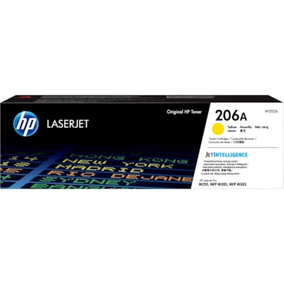 HP 206A Original Laser Toner Cartridge - Yellow - 1 Each - 1250 Pages YIELD 1250 PAGES 