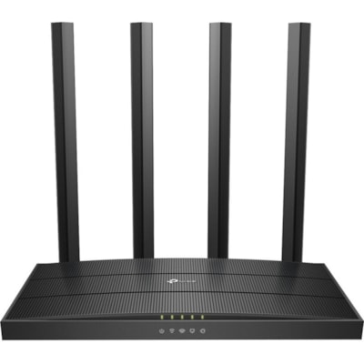 TP-Link Archer C80 Wi-Fi 5 IEEE 802.11ac Ethernet Wireless Router - 2.40 GHz ISM Band - 5 GHz UNII Band - 4 x Antenna(4 x External) - 237.50 MB/s Wireless Speed - 4 x Network Port - 1 x Broadband Port - Gigabit Ethernet - Desktop  