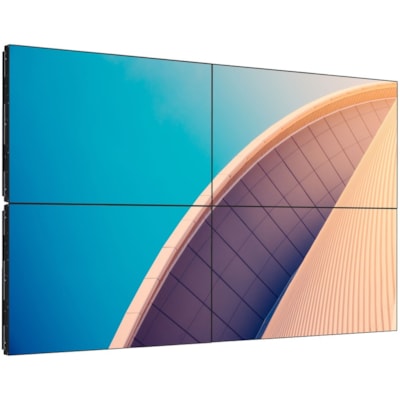 Philips Signage Solutions Video Wall Display - 54.60" (1386.84 mm) LCD - 1920 x 1080 - Direct LED - 500 cd/m² - 1080p - HDMI - USB - DVI - SerialEthernet D 500CD/M2 