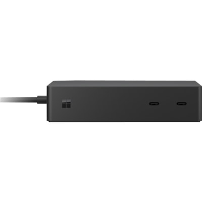 Microsoft - Station d'accueil Surface Dock 2 - pour Smartphone, Clavier, Souris, Moniteur, Ordinateur de bureau, Ordinateur portable - 199 W - 6 x Ports USB - USB Type-C - Réseasu (RJ-45) - Filaire usiness  Black  up to 120W pas sthrough