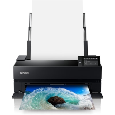 Epson - Imprimante à jet d'encre SureColor P900 Bureau - Couleur - 5760 x 1440 dpi Impression - 120 Feuilles Entrée - Ethernet - Réseau sans-fil - Wi-Fi direct, Apple AirPrint, Google Cloud Print, Epson Connect - Photo / Impression sur CD - Fast Ethernet - USB  