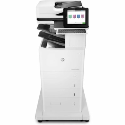 HP LaserJet M635 M635z Laser Multifunction Printer-Monochrome-Copier/Fax/Scanner-65 ppm Mono Print-1200x1200 Print-Automatic Duplex Print-300000 Pages Monthly-3200 sheets Input-Color Scanner-600 Optical Scan-Monochrome Fax-Gigabit Ethernet - Copier/Fax/Printer/Scanner - 65 ppm Mono Print - 1200 x 12 FP 