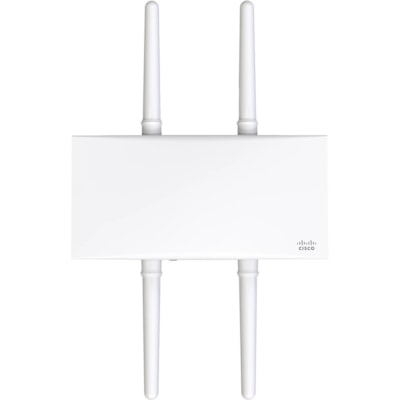 Meraki MR86 Dual Band IEEE 802.11 a/b/g/n/ac/ax 3.50 Gbit/s Wireless Access Point - Outdoor - 2.40 GHz, 5 GHz - 4 x External Antenna(s) - External - MIMO Technology - 1 x Network (RJ-45) - 2.5 Gigabit Ethernet - PoE Ports - Pole-mountable, Wall Mountable - IP67 - 1  WRLS 