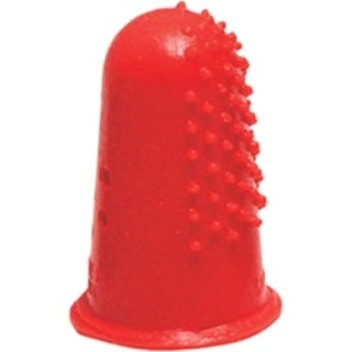 Westcott Ventilated Finger Tips, Small - Small Size - Rubber - 1 Each SMALL  5/8"  12/BX 