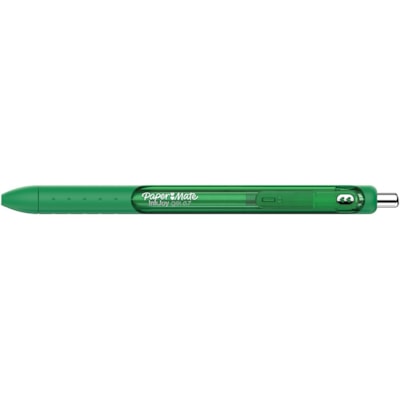 Paper Mate InkJoy® Gel Retractable Ballpoint Pens - 0.7 mm (0.03") Pen Point - Retractable - Green Ink - Gel-based - 1 Each  