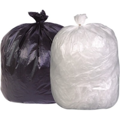 Ralston Industrial Garbage Bags 2800 Series - High Density - Frosted - 22" (558.80 mm) Width x 24" (609.60 mm) Length - High Density - Frosted - Resin, High-density Polyethylene (HDPE) - Garbage, Industrial - 1000 / Box HI-DENSITY 1000/CS FROST 6 MICRON UTILITY