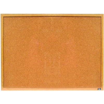 Quartet - Tableau en liège - Frame Natural Bois - 1 chaque 36X24 PO  ECONOMIQUE CADRE DE BOIS MASSIF