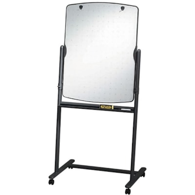 Quartet Total Erase Reversible Easel - White Surface - Graphite Steel Frame - 1 Each TOTAL-ERASE MOBILE EASEL 