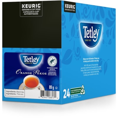 Tetley® Tea K-Cup - Compatible with Keurig Brewer - 24 / Box 24/BX  KEURIG 