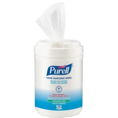 Lingette désinfectante PURELL® - 175 - 175 / emballage LINGETTES AVEC DE L'ALCOOL 175/PK COMTE