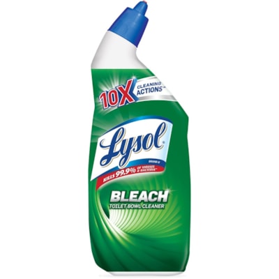 Lysol Toilet Bowl Cleaner with Bleach - For Bathroom, Toilet Bowl - 710 mL - Bleach Scent - Disinfectant, Deodorize - 1 Each TOILET BOWL CLEANER 