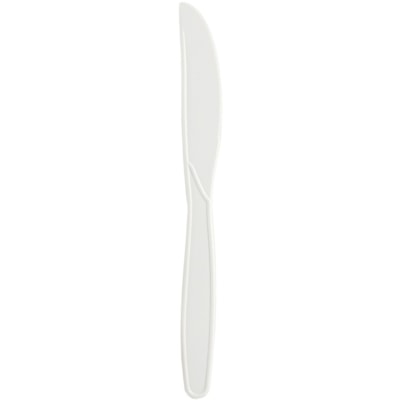 Eco Guardian 7" Medium-weight Knives - Knife - 50 x Knife - Disposable - White - 50 / Pack OFF WHITE 