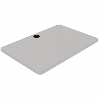 Star - Haut de la table de conférence Tucana - longueur du plateau de table 36 po (914,40 mm) x largeur du plateau de table 24 po (609,60 mm) x épaisseur du plateau de table 1 po (25,40 mm) - Gris - Chlorure de polyvinyle (PVC). - 1 chaque GREY FINISH RECTANGULAR 36"W X 24"D