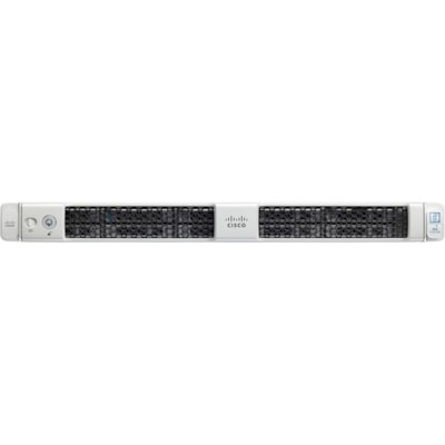 Cisco C220 M5 1U Rack Server - 2 Xeon Silver 4210R 2.40 GHz - 192 GB RAM - 12Gb/s SAS Controller - Intel C621 Chip - 2 Processor Support - 3 TB RAM Support - DDR4 SDRAM - G200e Up to 16 MB Graphic Card - 25 Gigabit Ethernet - 10 x SFF Bay(s) - Hot Swappable Bays  BLAD 