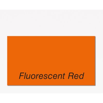 Monarch 1131 Fastening Gun Labels - - HeightPermanent Adhesive - Fluorescent Red - 2500 / Roll - 20000 Total Label(s) - 8 / Pack FL RED  LABEL  .44" X .78" 