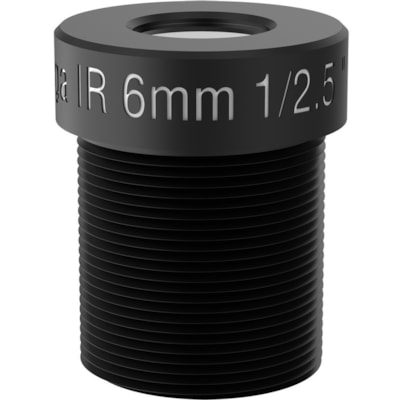 AXIS - 6 mm (0.24")f/2 - Fixed Lens for M12-mount - Designed for Surveillance Camera 0-E 