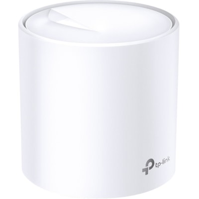 TP-Link Deco X20 Wi-Fi 6 IEEE 802.11ax Ethernet Wireless Router - Dual Band - 2.40 GHz ISM Band - 5 GHz UNII Band - 2 x Antenna(2 x Internal) - 225 MB/s Wireless Speed - 1 x Network Port - 1 x Broadband Port - Gigabit Ethernet - Desktop  WRLS 