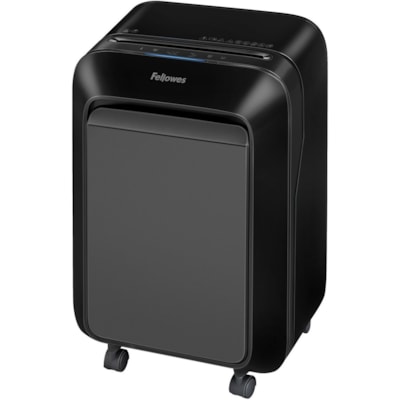 Fellowes LX180 Cross-cut Shredder - Continuous Shredder - Cross Cut - 16 Per Pass - for shredding Staples, Paper, Paper Clip, Credit Card, Junk Mail - 10 Minute Run Time - Black edder 