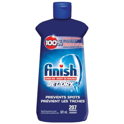 Finish Jet-Dry Rinse Aid - Ready-To-Use - 21 fl oz (0.7 quart)Bottle - 1 Each DRYING AGENT 