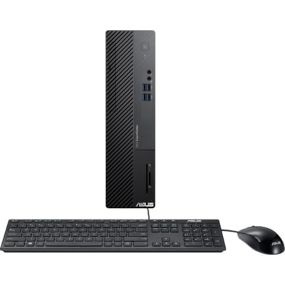 Asus ExpertCenter D500 D500SA-Q31SP Desktop Computer - Intel Core i3 10th Gen i3-10100 - 8 GB - 256 GB SSD - Small Form Factor - Black - Windows 10 Pro - IEEE 802.11ac - 300 W 0SYST 