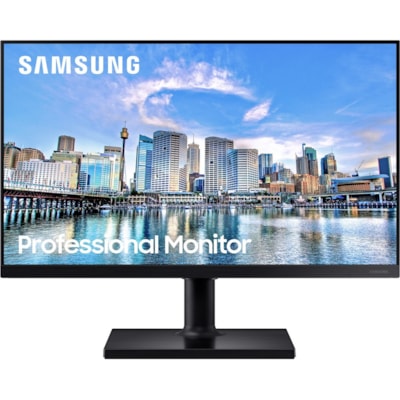 Moniteur LCD F24T454FQN 24po Classe Samsung - 24po Visible  IPS Panel Adjustable Professi onal Monitor - Flat