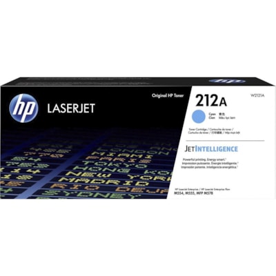 HP 212A Original Standard Yield Laser Toner Cartridge - Cyan - 1 Each - 4500 Pages STANDARD YIELD 4500 PG YIELD