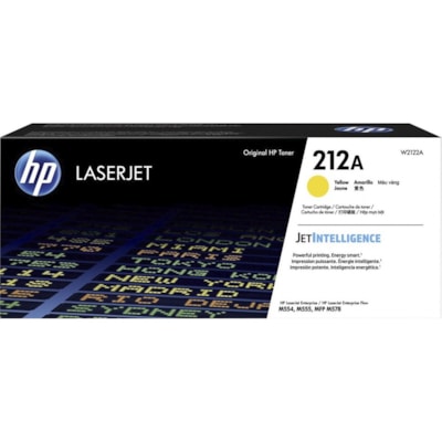 HP - Cartouche toner 212A D'origine Standard Rendement Laser - Jaune - 1 chaque - Laser - Rendement Standard - 1 Unité STANDARD YIELD 4500 PG YIELD